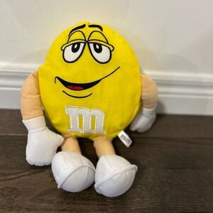 M&M'S Yellow Plush with White Accents